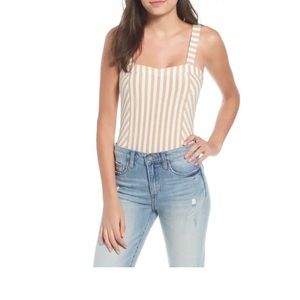 B.P Nordstrom striped body suit